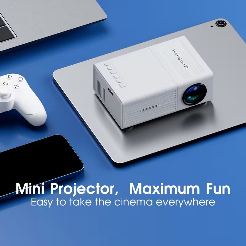 Aura‑Eclipse Mini HD Projector — Compact 1080P‑Compatible Room Cinema