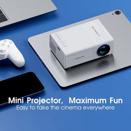 Aura‑Eclipse Mini HD Projector — Compact 1080P‑Compatible Room Cinema