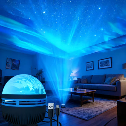 Aura‑Eclipse Aurora LED Room Projector