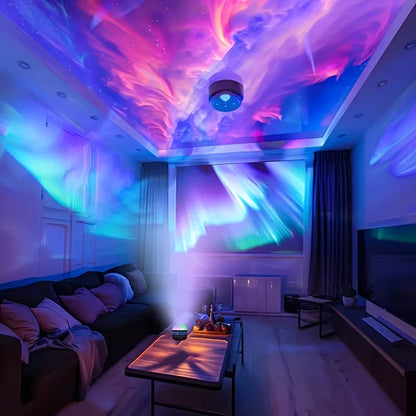Aura‑Eclipse Aurora LED Room Projector